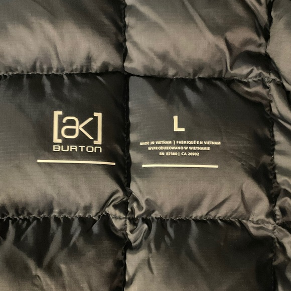 ** Burton (ak) Aztec Quilted *Down Puffer Vest - Picture 3 of 11